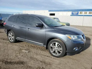 2013 Nissan Pathfinder SL with VIN 5N1AR2MM7DC666842, listed as a Copart auction lot 49865505 with 125,748 mi miles and Salvage Title. Bid and sale history available at carsss.com. Image 4.