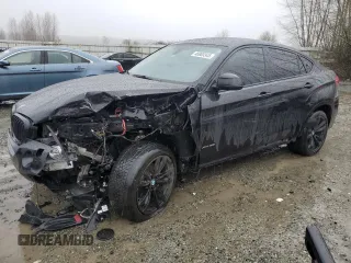 2016 BMW X6 xDrive35i z VIN 5UXKU2C56G0N80105, wystawiony jako Copart lot #46983345 z przebiegiem 99 913 mil mil oraz Szkoda całkowita • Salvage title. Historia ofert i sprzedaży dostępna na DreamBid. Obrazek 1.