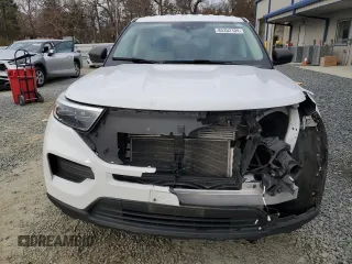 2021 Ford Explorer with VIN 1FMSK8BH6MGA24543, listed as a Copart auction lot 85352104 with 91,118 mi miles and Salvage Title. Bid and sale history available at carsss.com. Image 5.