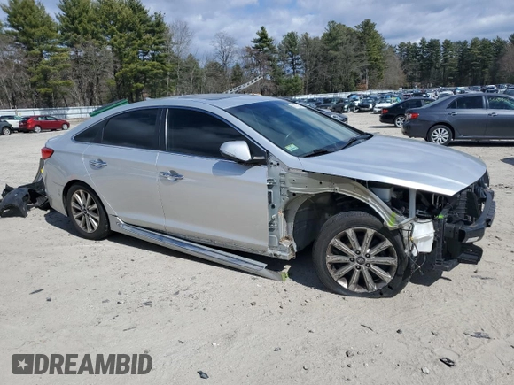 2017 Hyundai Sonata Sport with VIN 5NPE34AF4HH457836, listed as a Copart auction lot 50773345 with 68,119 mi miles and Salvage Title. Bid and sale history available at DreamBid. Image 4.