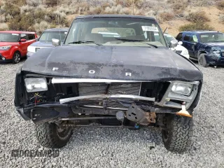 1986 Ford Bronco Custom with VIN 1FMEU15H7GLB19165, listed as a Copart auction lot 71802554 with 81,444 mi miles and Salvage Title. Bid and sale history available at carsss.com. Image 5.