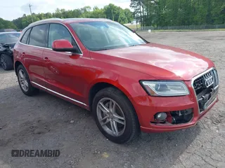 2014 Audi Q5 Premium Plus z VIN WA1CMAFP7EA055438, wystawiony jako IAAI lot #41983167 z przebiegiem 157 166 mil mil oraz . Historia ofert i sprzedaży dostępna na DreamBid. Obrazek 1.