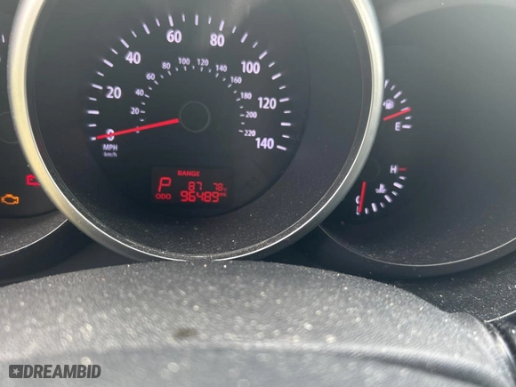 2013 Kia Soul + with VIN KNDJT2A63D7546122, listed as a Copart auction lot 52932655 with 96,489 mi miles and Clean Title. Bid and sale history available at carsss.com. Image 8.