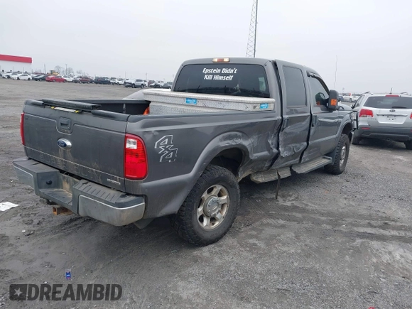 2013 Ford F-250 XL with VIN 1FT7W2B63DEB45617, listed as a IAAI auction lot 41456174 with 222,027 mi miles and . Bid and sale history available at DreamBid. Image 4.