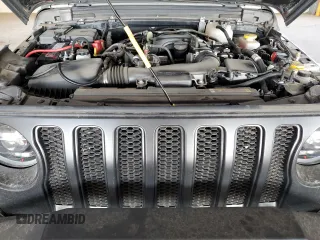 2022 Jeep Wrangler Unlimited High Tide with VIN 1C4HJXDG2NW221829, listed as a Copart auction lot 64836074 with 3,394 mi miles and Salvage Title. Bid and sale history available at DreamBid. Image 11.