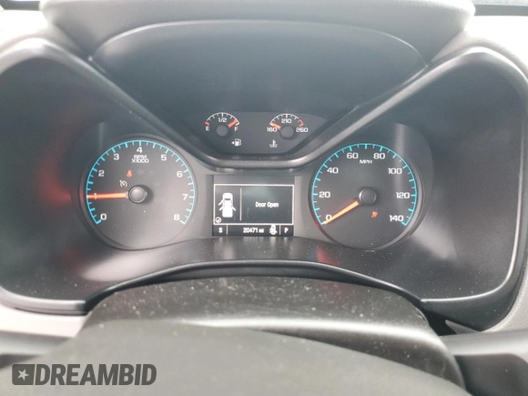 2016 Chevrolet Colorado 4WD WT with VIN 1GCGTBE35G1246969, listed as a Copart auction lot 42158655 with 20,471 mi miles and Salvage Title. Bid and sale history available at carsss.com. Image 9.