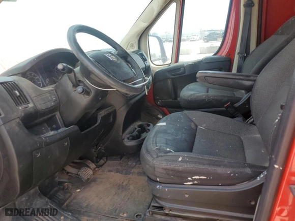 2018 Ram ProMaster Cargo Van with VIN 3C6TRVDG8JE149022, listed as a Copart auction lot 52007785 with 504,368 mi miles and Clean Title. Bid and sale history available at carsss.com. Image 7.