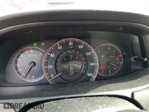 2017 Honda Accord Sedan Sport with VIN 1HGCR2F58HA000045, listed as a Copart auction lot 53127455 with 109,976 mi miles and Salvage Title. Bid and sale history available at carsss.com. Image 9.