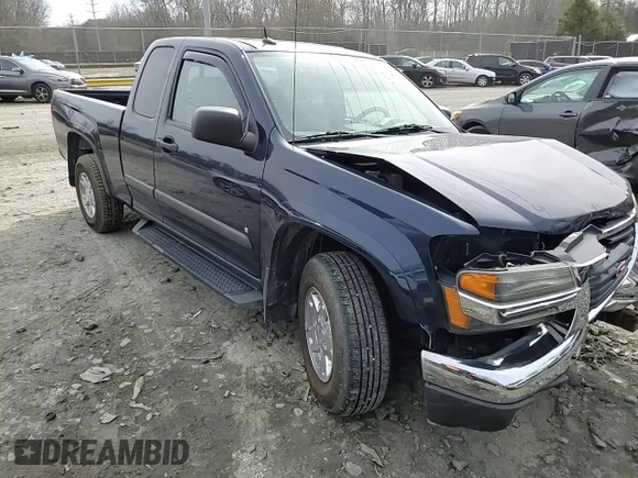 2008 GMC Canyon SL with VIN 1GTCS19E688175572, listed as a Copart auction lot 45641825 with 106,347 mi miles and Salvage Title. Bid and sale history available at carsss.com. Image 10.