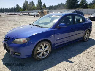 2008 Mazda 3 S GT with VIN JM1BK323981860609, listed as a Copart auction lot 66655045 with 220,879 mi miles and Salvage title. Bid and sale history available at DreamBid. Image 1.