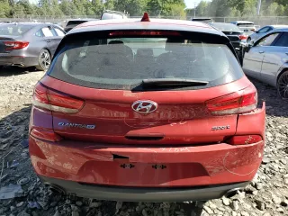 2018 Hyundai Elantra GT Sport with VIN KMHH55LC5JU072065, listed as a Copart auction lot 75037634 with 40,363 mi miles and Salvage Title. Bid and sale history available at carsss.com. Image 6.