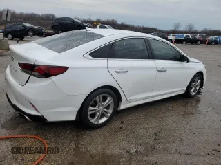 2018 Hyundai Sonata SEL with VIN 5NPE34AFXJH658789, listed as a Copart auction lot 47558645 with 82,936 mi miles and Salvage Title. Bid and sale history available at carsss.com. Image 3.