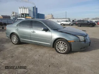 2006 Mercury Milan Premier with VIN 3MEFM08Z46R638776, listed as a Copart auction lot 84563244 with 127,853 mi miles and Salvage Title. Bid and sale history available at carsss.com. Image 4.