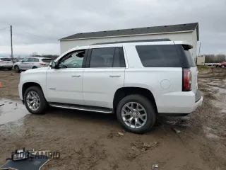 2019 GMC Yukon SLT Standard Edition with VIN 1GKS2DKC4KR371506, listed as a Copart auction lot 81917584 with 56,193 mi miles and Clean Title. Bid and sale history available at carsss.com. Image 2.