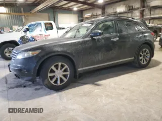 2008 Infiniti FX35 with VIN JNRAS08W78X204546, listed as a Copart auction lot 42416405 with 0 mi miles and Salvage Title. Bid and sale history available at carsss.com. Image 1.