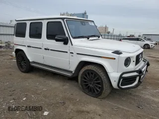 2019 Mercedes-Benz G 550 with VIN WDCYC6BJ4KX311633, listed as a Copart auction lot 70425114 with Not Provided miles and Salvage Title. Bid and sale history available at DreamBid. Image 4.