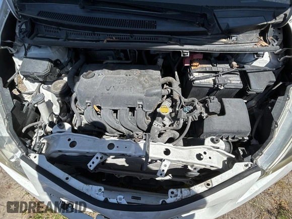 2012 Toyota Yaris L with VIN JTDKTUD36CD523080, listed as a Copart auction lot 55530815 with 134,042 mi miles and Clean Title. Bid and sale history available at carsss.com. Image 7.