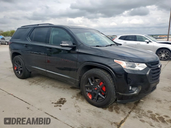 2019 Chevrolet Traverse Premier with VIN 1GNERKKW4KJ256543, listed as a Copart auction lot 51206545 with 89,490 mi miles and Clean title. Bid and sale history available at DreamBid. Image 4.