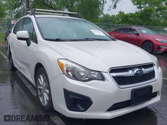 2014 Subaru Impreza Premium z VIN JF1GPAC68E8310797, wystawiony jako IAAI lot #42258193 z przebiegiem 104 260 mil mil oraz . Historia ofert i sprzedaży dostępna na DreamBid. Obrazek 1.