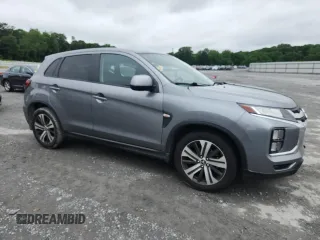2020 Mitsubishi Outlander ES with VIN JA4AP3AU9LU021858, listed as a Copart auction lot 58793345 with 102,995 mi miles and Salvage title. Bid and sale history available at DreamBid. Image 4.
