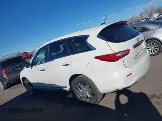 2013 Infiniti JX35 with VIN 5N1AL0MMXDC322380, listed as a IAAI auction lot 41862620 with 168,436 mi miles. Bid and sale history available at carsss.com. Image 13.