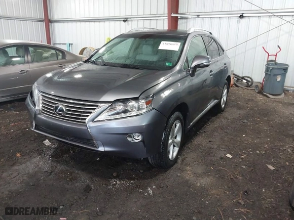 2015 Lexus RX 350 F Sport with VIN 2T2BK1BA4FC322391, listed as a IAAI auction lot 41890959 with 125,800 mi miles. Bid and sale history available at carsss.com. Image 2.