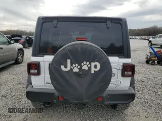2024 Jeep Wrangler Willys with VIN 1C4PJXDG5RW350147, listed as a Copart auction lot 50164515 with 2,394 mi miles and Salvage title. Bid and sale history available at DreamBid. Image 6.
