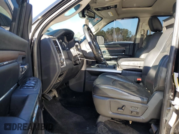 2017 Ram 2500 Laramie with VIN 3C6UR5FL8HG756714, listed as a Copart auction lot 46396825 with 127,096 mi miles and Salvage Title. Bid and sale history available at carsss.com. Image 7.