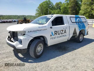 2022 Chevrolet Silverado 1500 Work Truck with VIN 3GCNAAEK5NG506171, listed as a Copart auction lot 51511364 with 31,285 mi miles and Salvage Title. Bid and sale history available at DreamBid. Image 1.