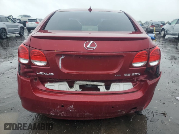 2008 Lexus GS 350 with VIN JTHCE96S680017245, listed as a Copart auction lot 73932234 with 246,747 mi miles and Clean Title. Bid and sale history available at carsss.com. Image 6.