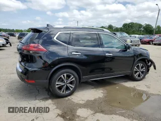 2019 Nissan Rogue SL with VIN 5N1AT2MV7KC795610, listed as a Copart auction lot 54126514 with 49,829 mi miles and Salvage Title. Bid and sale history available at carsss.com. Image 3.
