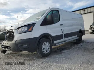 2024 Ford Transit Cargo with VIN 1FTBR1Y82RKA69031, listed as a Copart auction lot 49503815 with Not Provided miles and Salvage Title. Bid and sale history available at DreamBid. Image 1.