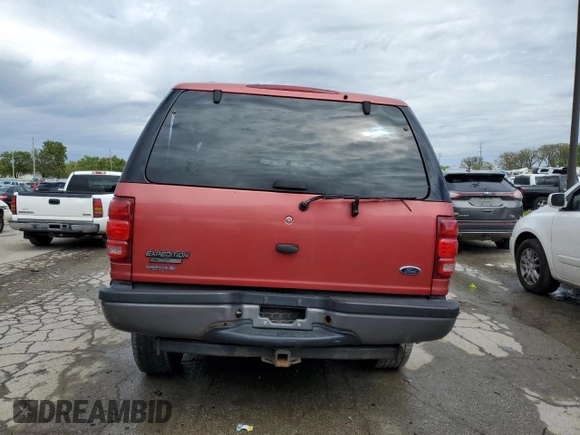 1999 Ford Expedition XLT z VIN 1FMRU1869XLC10336, wystawiony jako Copart lot #55728985 z przebiegiem Nie podano mil oraz Szkoda całkowita • Salvage title. Historia ofert i sprzedaży dostępna na DreamBid. Obrazek 6.