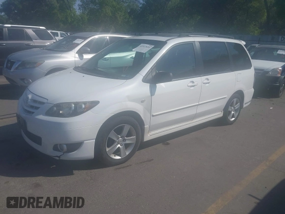 2006 Mazda MPV ES with VIN JM3LW28J460571222, listed as a IAAI auction lot 42537691 with 137,033 mi miles and . Bid and sale history available at DreamBid. Image 2.