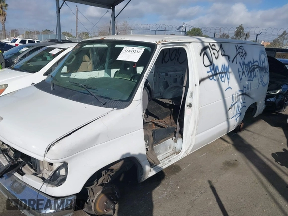 2001 Ford Econoline Cargo with VIN 1FTRE14281HA77986, listed as a IAAI auction lot 41493232 with 151,753 mi miles and . Bid and sale history available at DreamBid. Image 6.