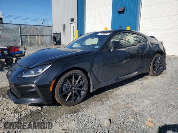 2024 Toyota GR86 Premium with VIN JF1ZNBE13R8757579, listed as a Copart auction lot 78163934 with 6,464 mi miles and Salvage Title. Bid and sale history available at carsss.com. Image 1.