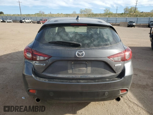2015 Mazda 3 i Touring with VIN 3MZBM1L74FM166021, listed as a Copart auction lot 53282395 with 127,528 mi miles and Salvage Title. Bid and sale history available at DreamBid. Image 6.