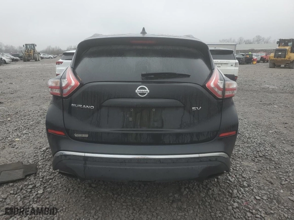 2018 Nissan Murano SV with VIN 5N1AZ2MG8JN123347, listed as a Copart auction lot 43790275 with 122,384 mi miles and Salvage Title. Bid and sale history available at carsss.com. Image 6.