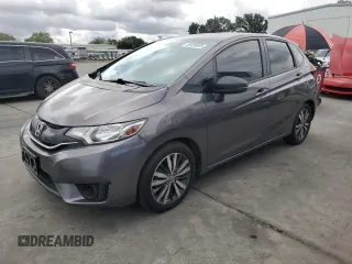 2017 Honda Fit EX-L with VIN JHMGK5H89HS002991, listed as a Copart auction lot 56426405 with 148,229 mi miles and Salvage title. Bid and sale history available at DreamBid. Image 1.