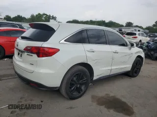 2015 Acura RDX Tech Pkg with VIN 5J8TB4H50FL024581, listed as a Copart auction lot 64684374 with 80,280 mi miles and Salvage Title. Bid and sale history available at carsss.com. Image 3.