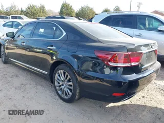 2016 Lexus LS 460 L with VIN JTHGL5EF0G5056502, listed as a IAAI auction lot 41012399 with 77,031 mi miles and . Bid and sale history available at DreamBid. Image 3.