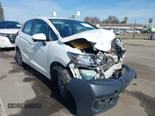 2018 Honda Fit EX-L with VIN 3HGGK5H90JM727180, listed as a IAAI auction lot 41610155 with 180,020 mi miles. Bid and sale history available at carsss.com. Image 1.