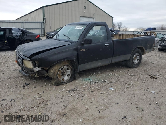 1994 Toyota T100 DX with VIN JT4VD10A8R0017019, listed as a Copart auction lot 86355814 with 194,688 mi miles and Salvage Title. Bid and sale history available at DreamBid. Image 1.