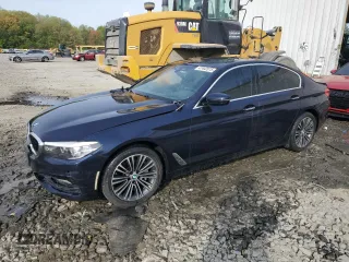 2018 BMW 5 Series 530i xDrive with VIN WBAJA7C51JWA74351, listed as a Copart auction lot 47442075 with 157,458 mi miles and Clean Title. Bid and sale history available at carsss.com. Image 1.