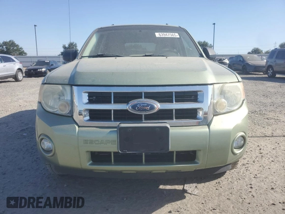 2008 Ford Escape Hybrid with VIN 1FMCU49H58KA60224, listed as a Copart auction lot 63947565 with 162,455 mi miles and Clean title. Bid and sale history available at DreamBid. Image 5.