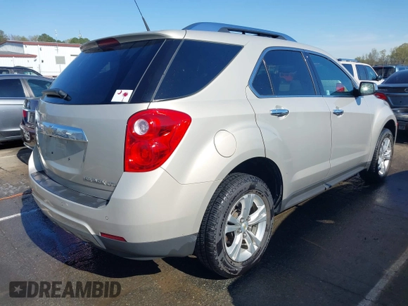 2011 Chevrolet Equinox LTZ with VIN 2CNFLGEC2B6221974, listed as a IAAI auction lot 41881454 with 64,365 mi miles and . Bid and sale history available at DreamBid. Image 4.