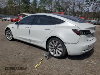 2018 Tesla Model 3 Long Range Battery with VIN 5YJ3E1EA0JF164891, listed as a Copart auction lot 49471525 with 78,444 mi miles and Salvage Title. Bid and sale history available at DreamBid. Image 2.