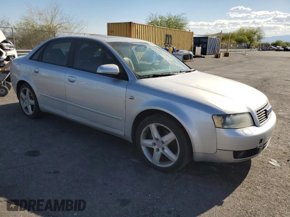 2005 Audi A4 1.8T z VIN WAUJC68E85A119007, wystawiony jako Copart lot #55293565 z przebiegiem 155 085 mil mil oraz Czysty tytuł • Clean title. Historia ofert i sprzedaży dostępna na DreamBid. Obrazek 4.