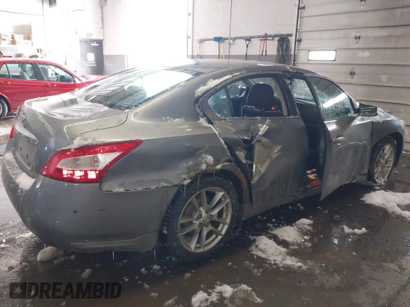2009 Nissan Maxima SV with VIN 1N4AA51EX9C822461, listed as a IAAI auction lot 41597127 with 106,285 mi miles and . Bid and sale history available at DreamBid. Image 4.