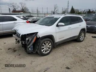 2015 Jeep Cherokee Limited z VIN 1C4PJMDS3FW511528, wystawiony jako Copart lot #54395845 z przebiegiem 167 643 mil mil oraz Czysty tytuł • Clean title. Historia ofert i sprzedaży dostępna na DreamBid. Obrazek 1.